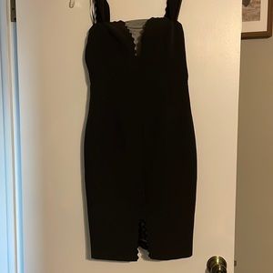 Black dress made in France